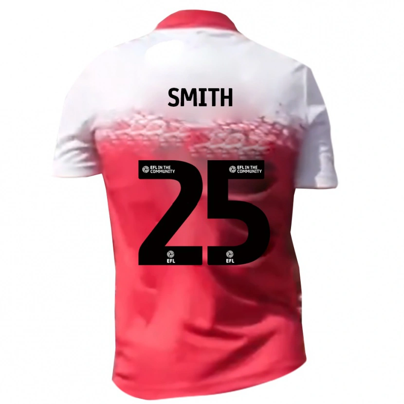 Danxen Kinder Josh Smith #25 Rot Weiß Heimtrikot Trikot 2025/26 T-Shirt Österreich