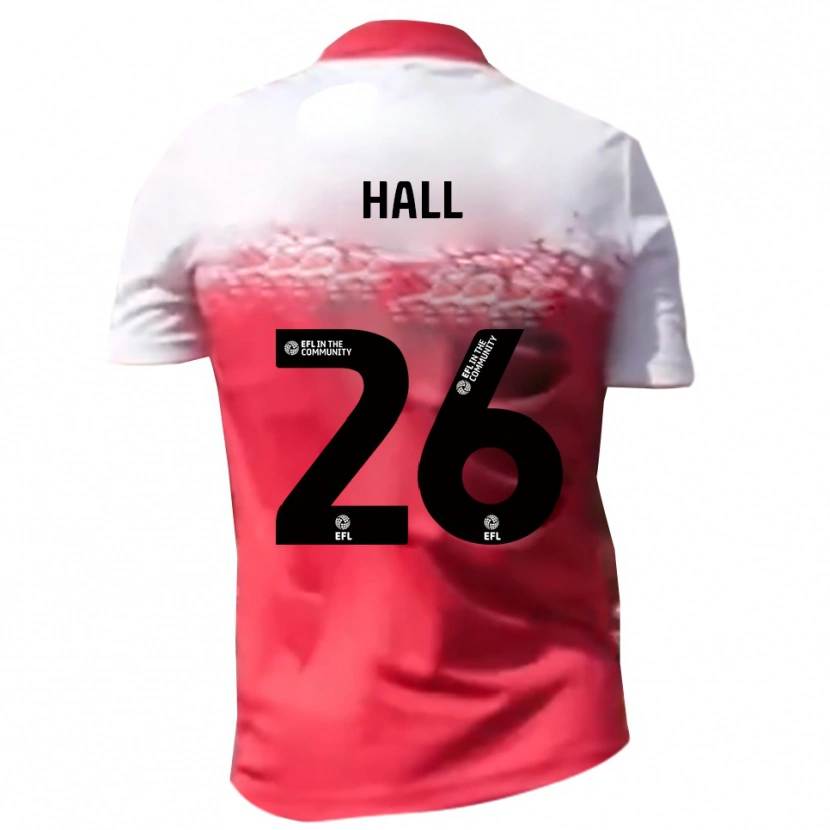 Danxen Kinder Charlie Hall #26 Rot Weiß Heimtrikot Trikot 2025/26 T-Shirt Österreich