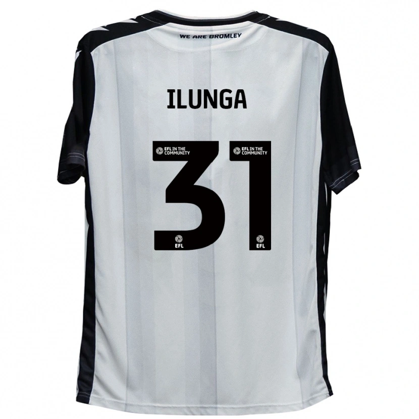 Danxen Kinder Brooklyn Ilunga #31 Weiß Schwarz Heimtrikot Trikot 2025/26 T-Shirt Österreich