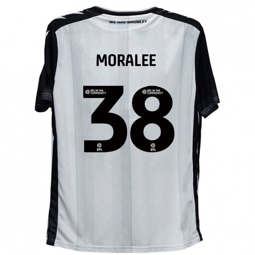 Danxen Kinder Frankie Moralee #38 Weiß Schwarz Heimtrikot Trikot 2025/26 T-Shirt Österreich