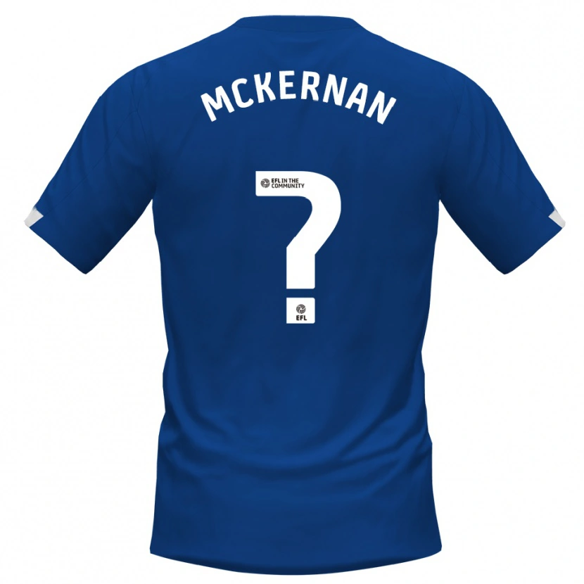 Danxen Kinder Marcus Mckernan #0 Blau Weiß Heimtrikot Trikot 2025/26 T-Shirt Österreich