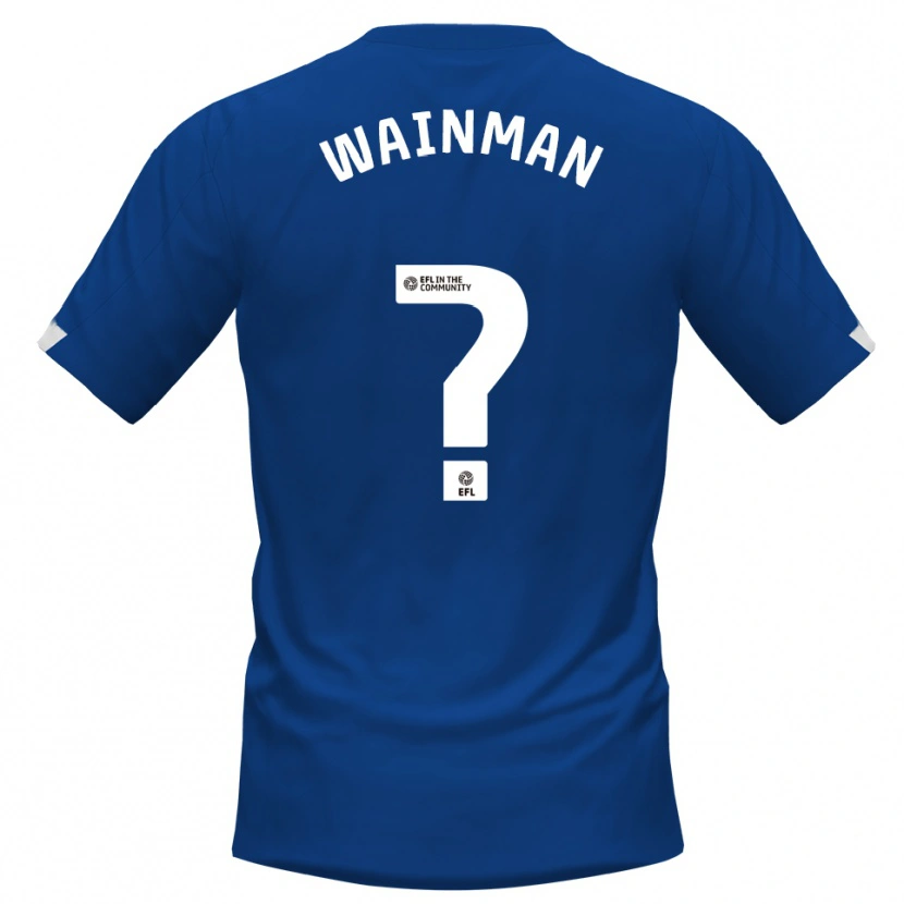 Danxen Kinder Theo Wainman #0 Blau Weiß Heimtrikot Trikot 2025/26 T-Shirt Österreich