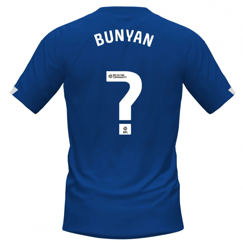 Danxen Kinder Regan Bunyan #0 Blau Weiß Heimtrikot Trikot 2025/26 T-Shirt Österreich