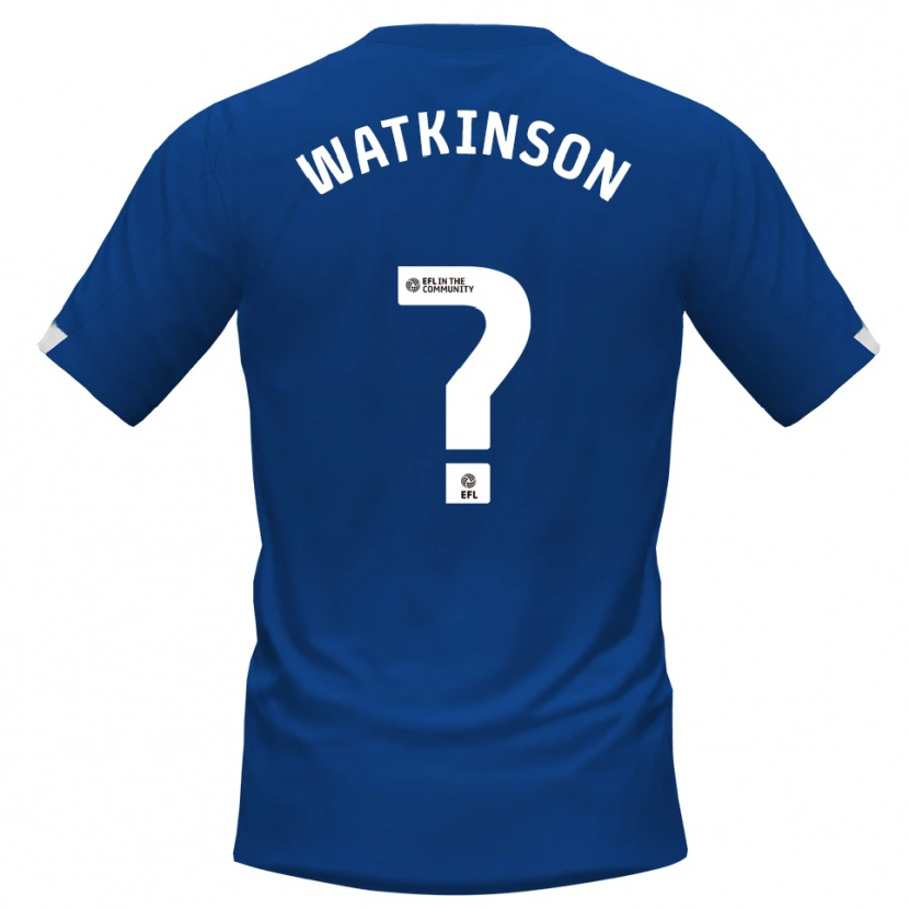Danxen Kinder Maddie Watkinson #0 Blau Weiß Heimtrikot Trikot 2025/26 T-Shirt Österreich
