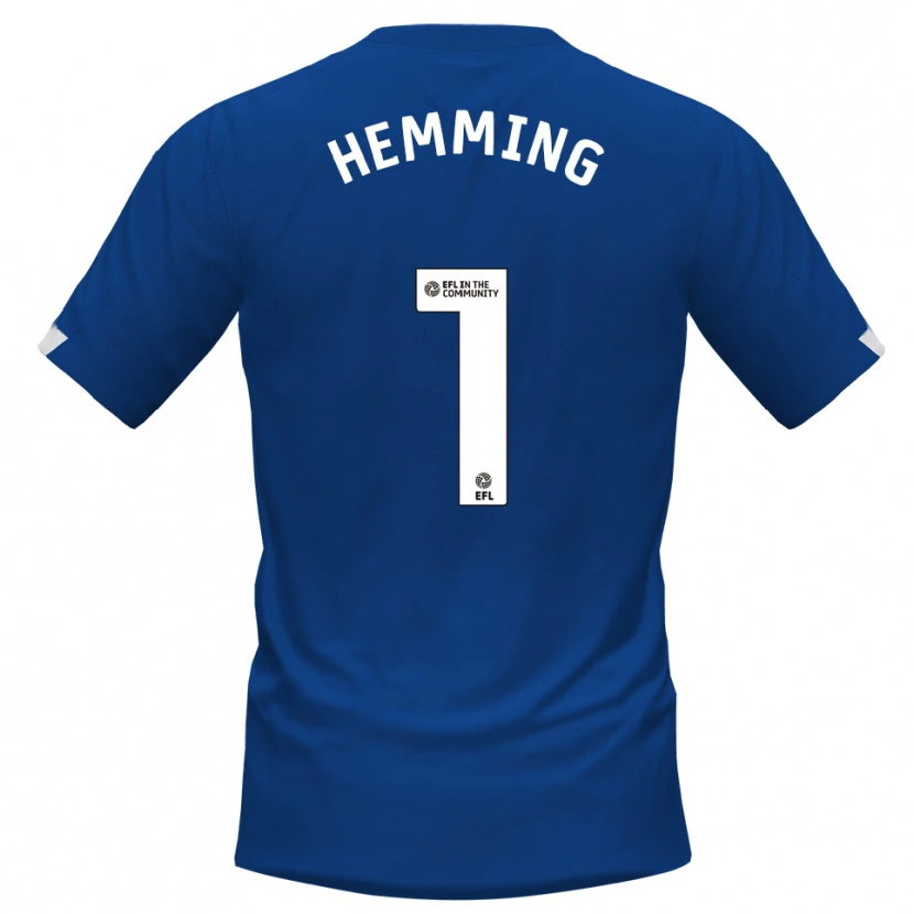 Danxen Kinder Zach Hemming #1 Blau Weiß Heimtrikot Trikot 2025/26 T-Shirt Österreich