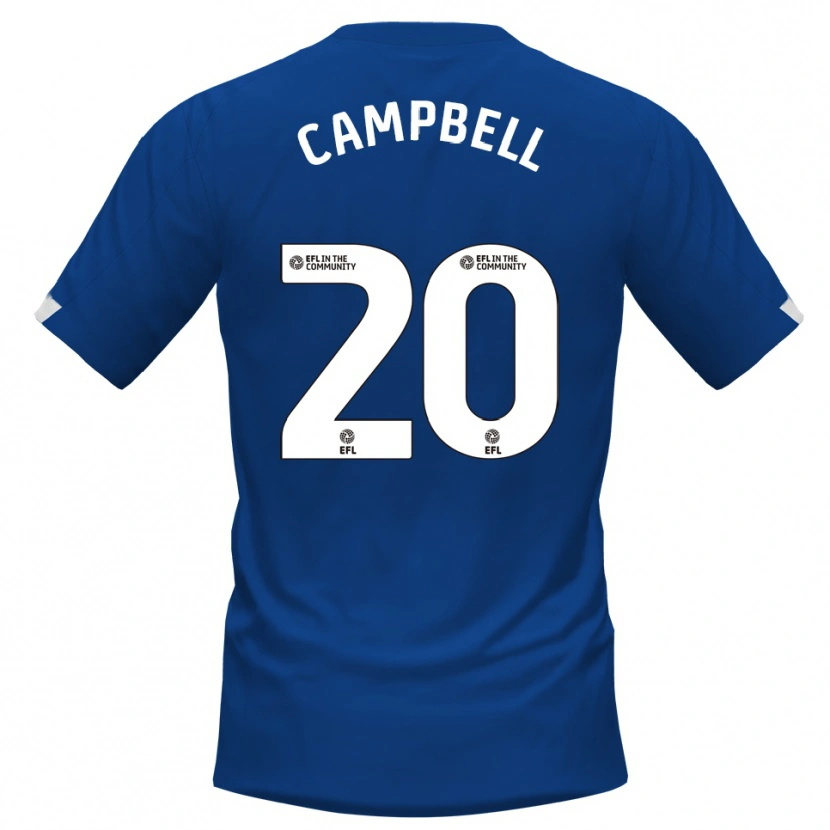 Danxen Kinder Vontae Daley-Campbell #20 Blau Weiß Heimtrikot Trikot 2025/26 T-Shirt Österreich