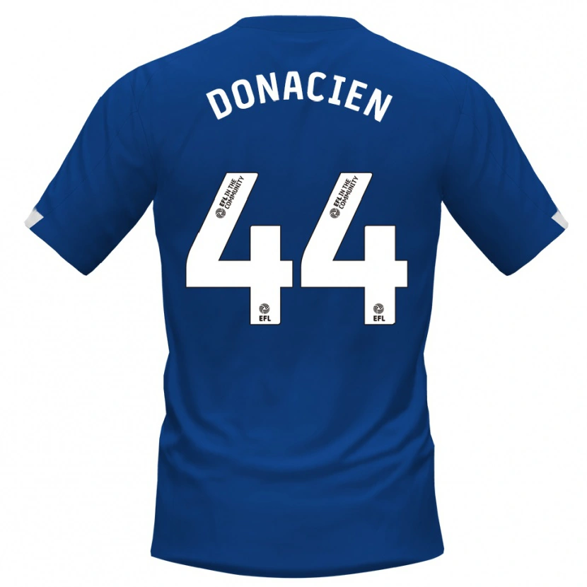 Danxen Kinder Janoi Donacien #44 Blau Weiß Heimtrikot Trikot 2025/26 T-Shirt Österreich