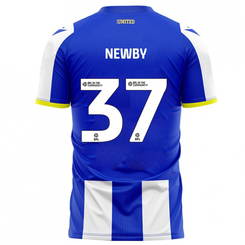 Danxen Kinder Alfie Newby #37 Blau Weiß Heimtrikot Trikot 2025/26 T-Shirt Österreich