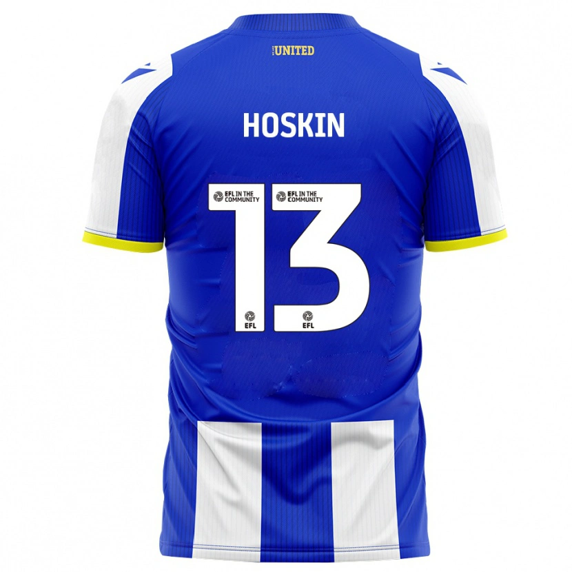 Danxen Kinder Owen Hoskin #13 Blau Weiß Heimtrikot Trikot 2025/26 T-Shirt Österreich