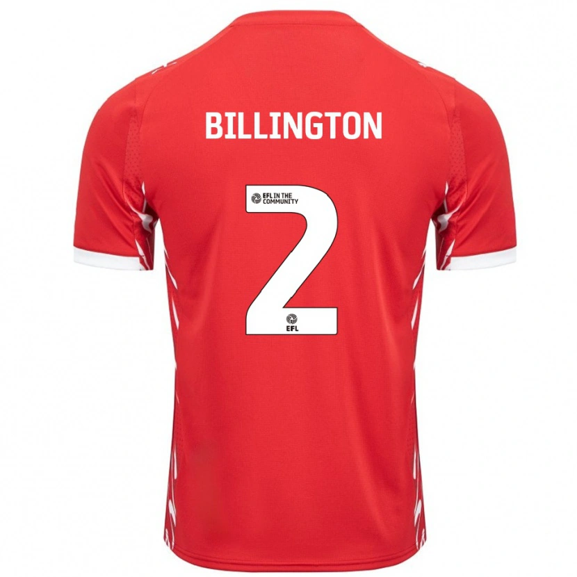 Danxen Kinder Lewis Billington #2 Rot Weiß Heimtrikot Trikot 2025/26 T-Shirt Österreich