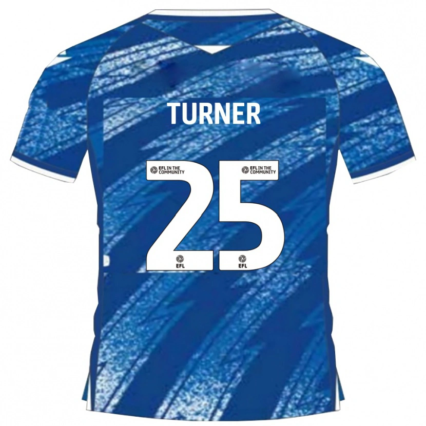 Danxen Kinder Jake Turner #25 Blau Weiß Heimtrikot Trikot 2025/26 T-Shirt Österreich