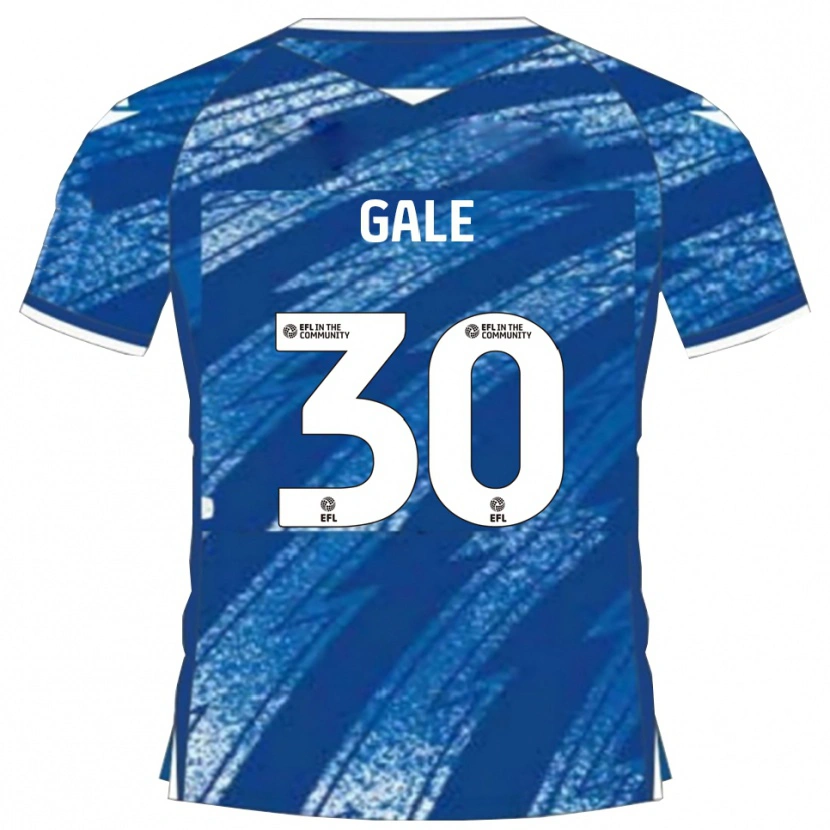 Danxen Kinder Sam Gale #30 Blau Weiß Heimtrikot Trikot 2025/26 T-Shirt Österreich