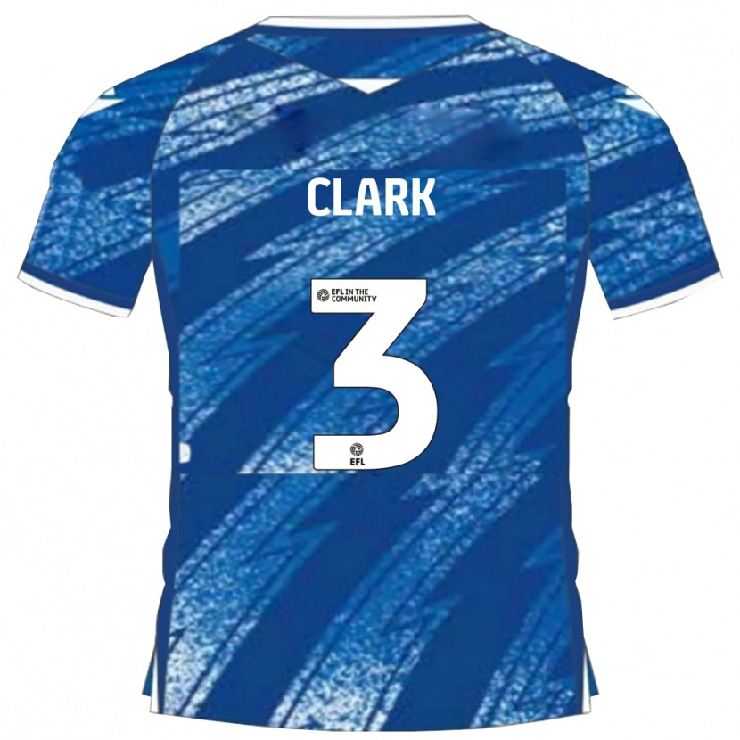 Danxen Kinder Max Clark #3 Blau Weiß Heimtrikot Trikot 2025/26 T-Shirt Österreich