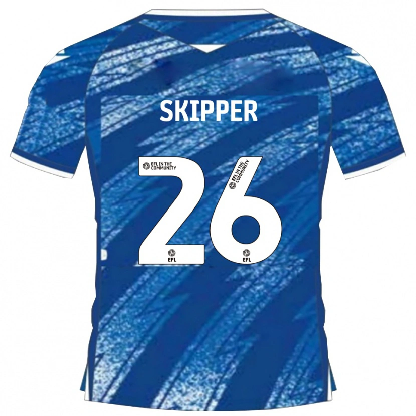 Danxen Kinder Stanley Skipper #26 Blau Weiß Heimtrikot Trikot 2025/26 T-Shirt Österreich