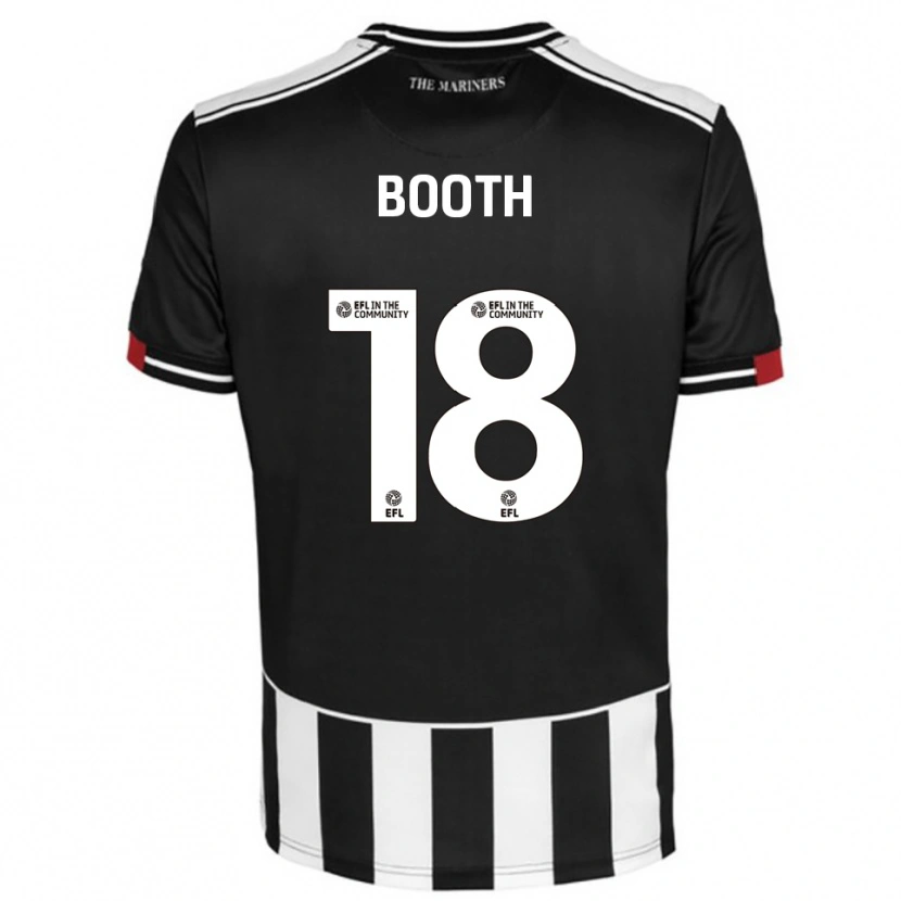 Danxen Kinder Harvey Booth #18 Schwarz Weiß Rot Heimtrikot Trikot 2025/26 T-Shirt Österreich