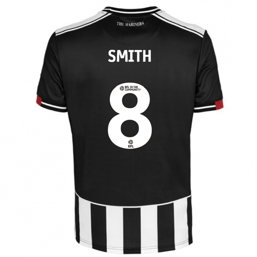 Danxen Kinder Elliot Smith #8 Schwarz Weiß Rot Heimtrikot Trikot 2025/26 T-Shirt Österreich