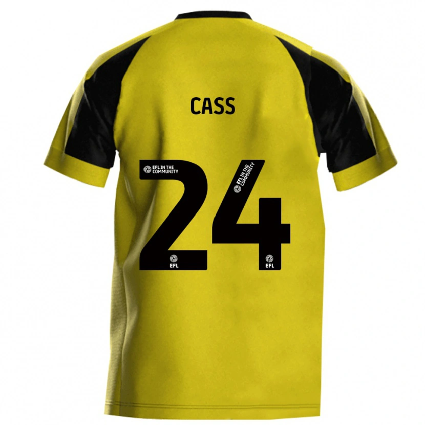 Danxen Kinder Lewis Cass #24 Gelb Grau Heimtrikot Trikot 2025/26 T-Shirt Österreich
