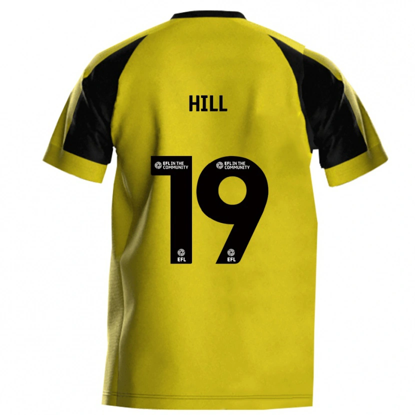 Danxen Kinder Tom Hill #19 Gelb Grau Heimtrikot Trikot 2025/26 T-Shirt Österreich