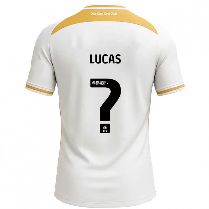 Danxen Kinder Dani Lucas #0 Weiß Gold Heimtrikot Trikot 2025/26 T-Shirt Österreich
