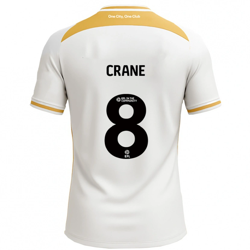 Danxen Kinder Max Crane #8 Weiß Gold Heimtrikot Trikot 2025/26 T-Shirt Österreich