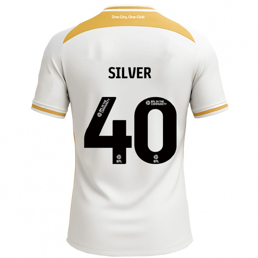 Danxen Kinder Rian Silver #40 Weiß Gold Heimtrikot Trikot 2025/26 T-Shirt Österreich