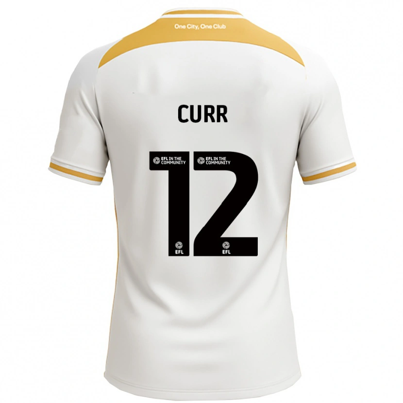 Danxen Kinder Alice Curr #12 Weiß Gold Heimtrikot Trikot 2025/26 T-Shirt Österreich