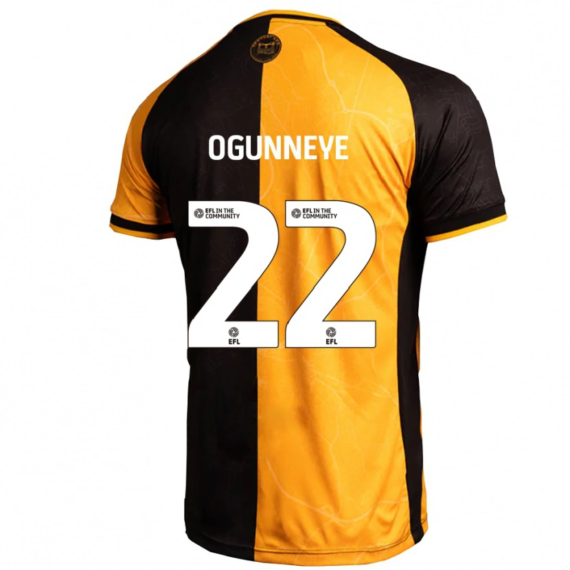 Danxen Kinder Habeeb Ogunneye #22 Gelb Schwarz Heimtrikot Trikot 2025/26 T-Shirt Österreich