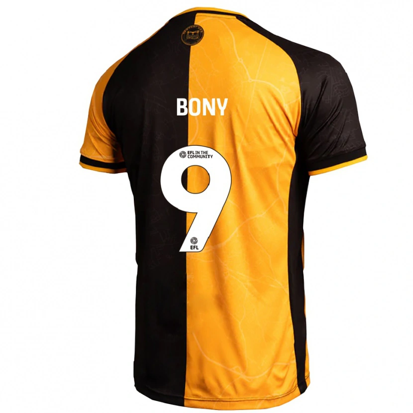 Danxen Kinder Orphee Bony #9 Gelb Schwarz Heimtrikot Trikot 2025/26 T-Shirt Österreich