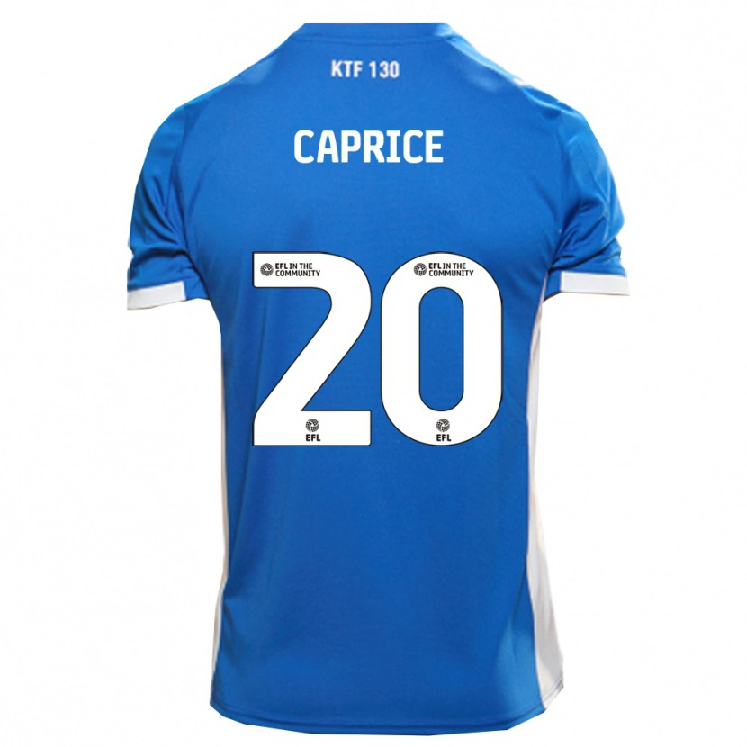 Danxen Kinder Jake Caprice #20 Blau Weiß Heimtrikot Trikot 2025/26 T-Shirt Österreich
