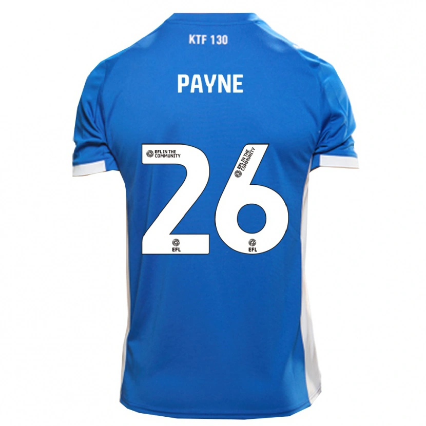 Danxen Kinder Kai Payne #26 Blau Weiß Heimtrikot Trikot 2025/26 T-Shirt Österreich