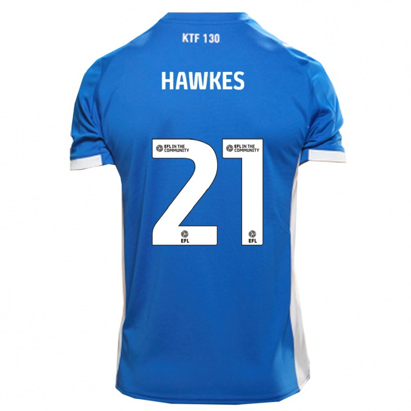 Danxen Kinder Josh Hawkes #21 Blau Weiß Heimtrikot Trikot 2025/26 T-Shirt Österreich
