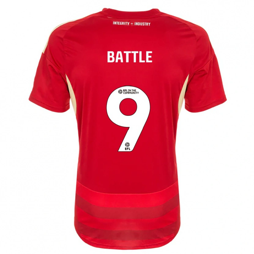 Danxen Kinder Jess Battle #9 Rot Weiß Heimtrikot Trikot 2025/26 T-Shirt Österreich