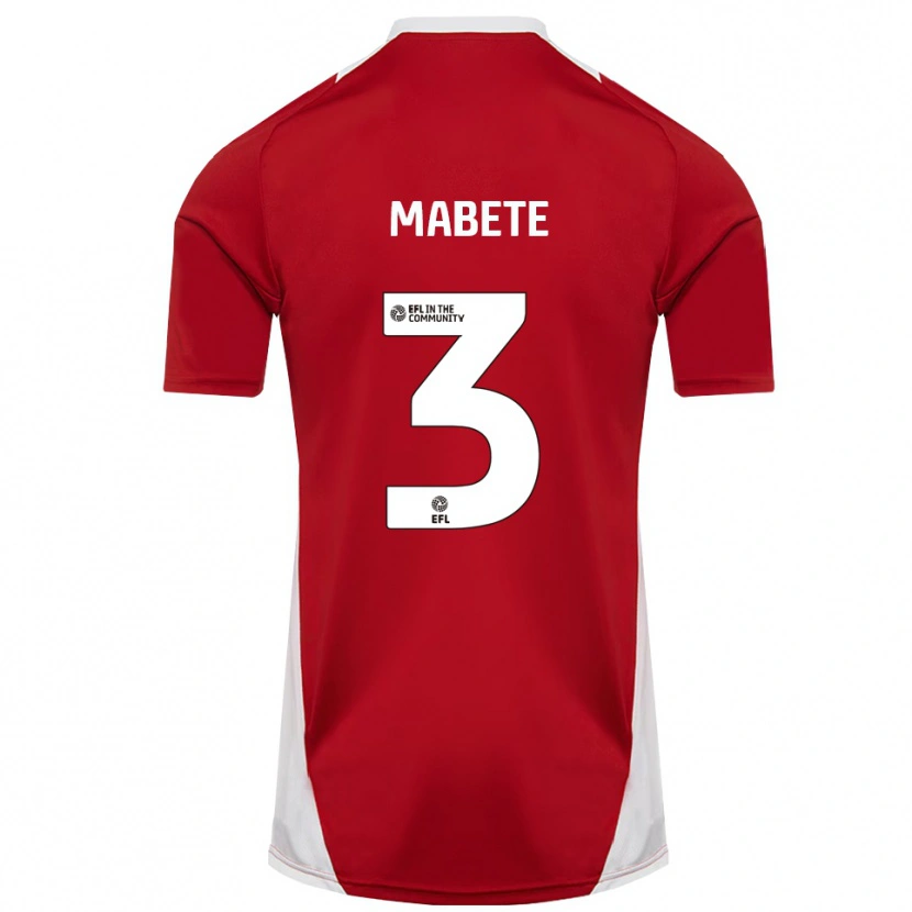 Danxen Kinder Filozofe Mabete #3 Rot Weiß Gold Heimtrikot Trikot 2025/26 T-Shirt Österreich