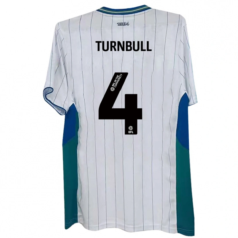 Danxen Kinder Jordan Turnbull #4 Weiß Grün Blau Heimtrikot Trikot 2025/26 T-Shirt Österreich