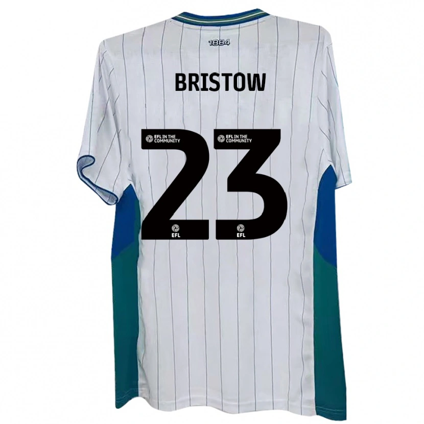 Danxen Kinder Ethan Bristow #23 Weiß Grün Blau Heimtrikot Trikot 2025/26 T-Shirt Österreich