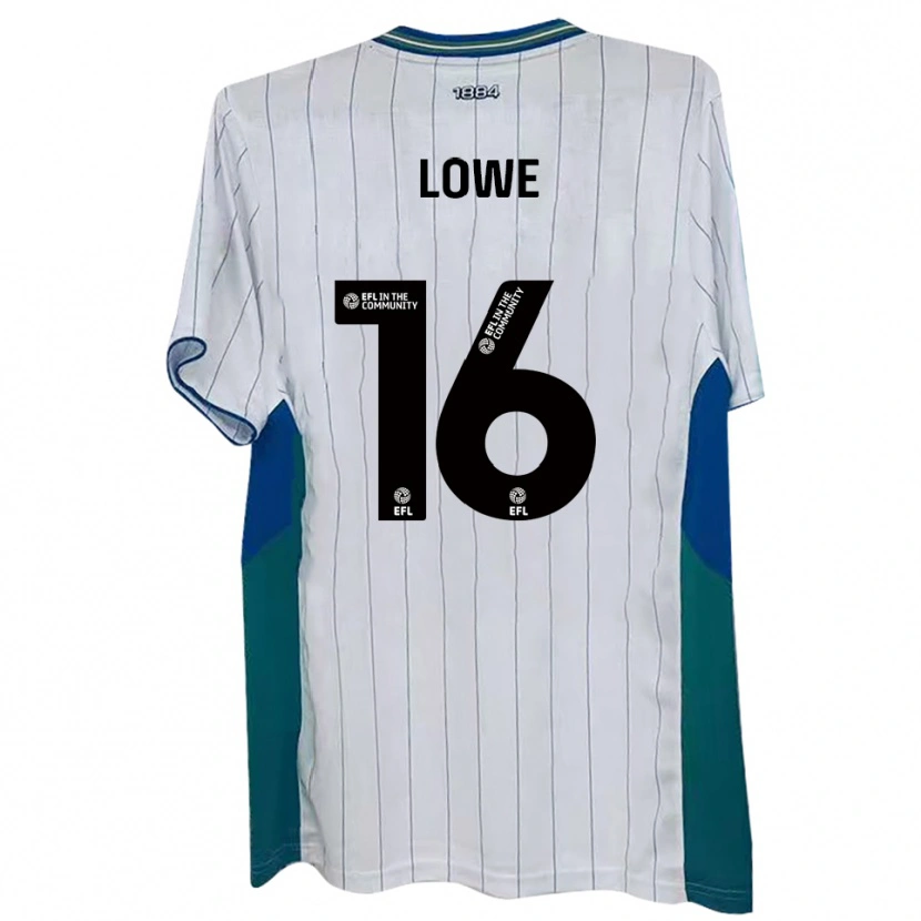 Danxen Kinder Jason Lowe #16 Weiß Grün Blau Heimtrikot Trikot 2025/26 T-Shirt Österreich