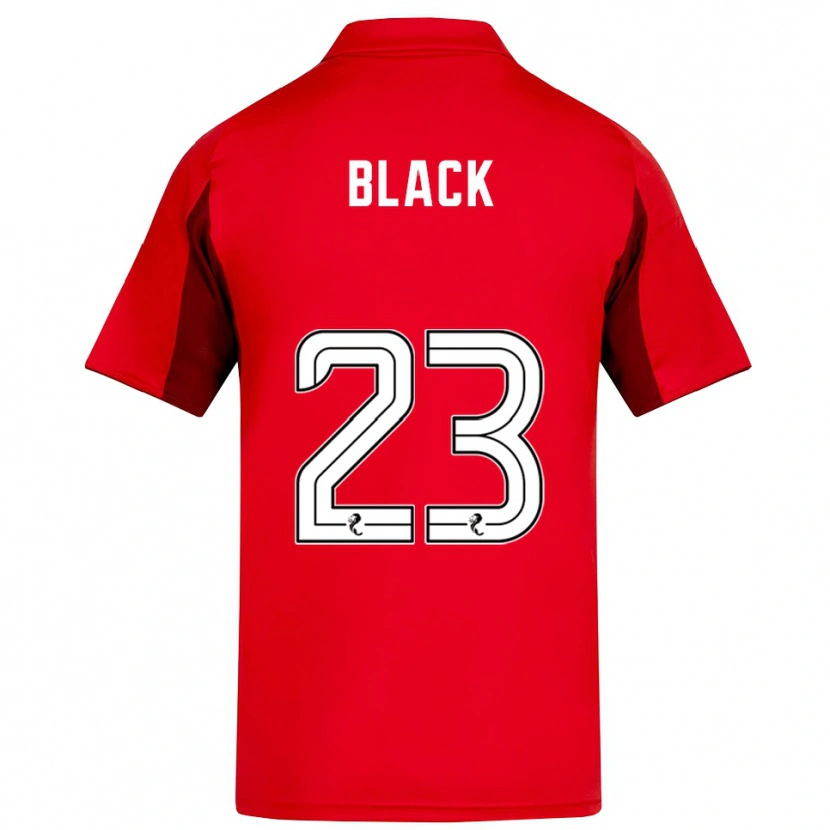 Danxen Kinder Aimee Black #23 Rot Burgunderrot Heimtrikot Trikot 2025/26 T-Shirt Österreich