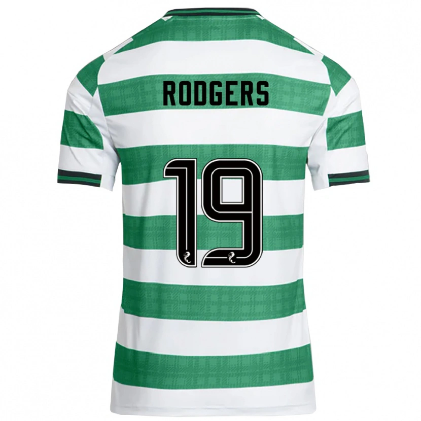 Danxen Kinder Lisa Rodgers #19 Grün Weiß Heimtrikot Trikot 2025/26 T-Shirt Österreich