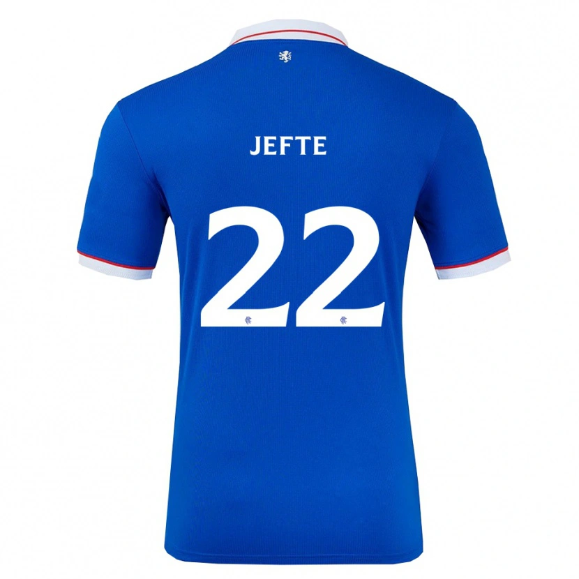 Danxen Kinder Jefté #22 Blau Weiß Heimtrikot Trikot 2025/26 T-Shirt Österreich