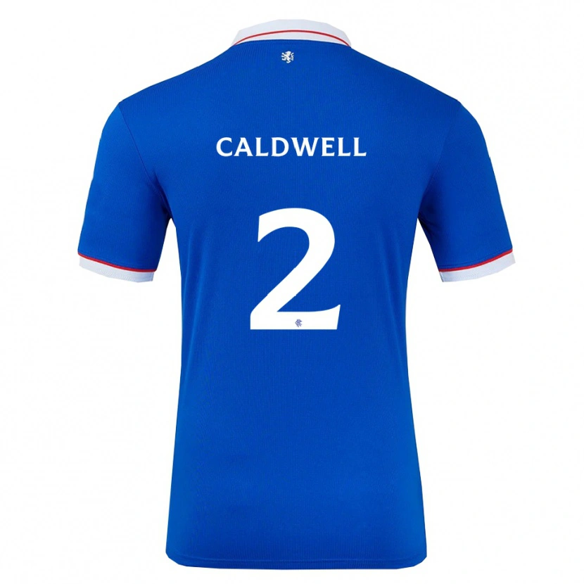 Danxen Kinder Jack Caldwell #2 Blau Weiß Heimtrikot Trikot 2025/26 T-Shirt Österreich