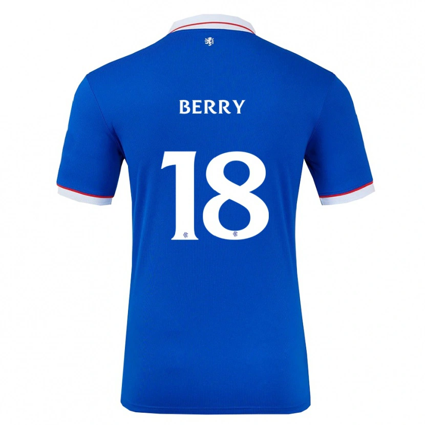 Danxen Kinder Laura Berry #18 Blau Weiß Heimtrikot Trikot 2025/26 T-Shirt Österreich