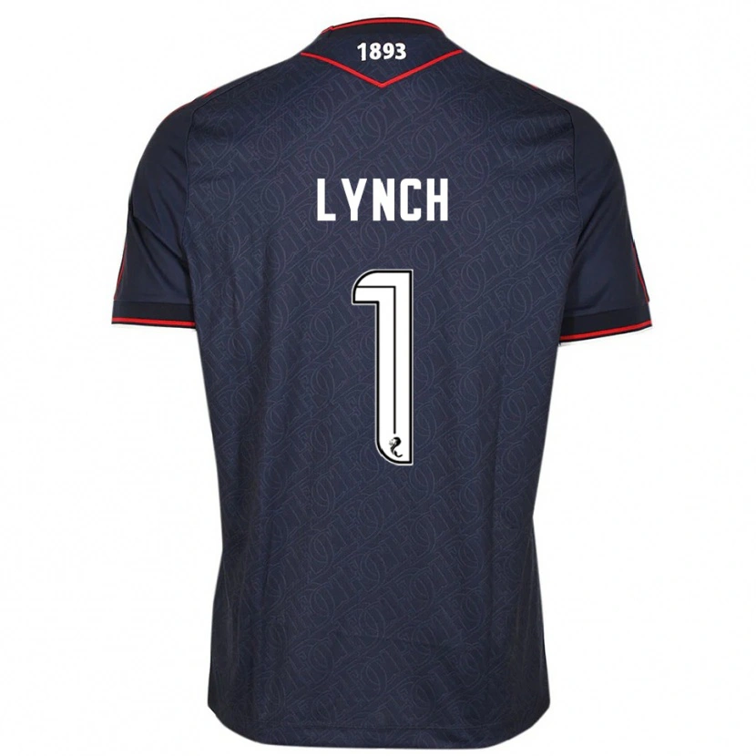 Danxen Kinder Ruaridh Lynch #1 Marine Weiß Heimtrikot Trikot 2025/26 T-Shirt Österreich