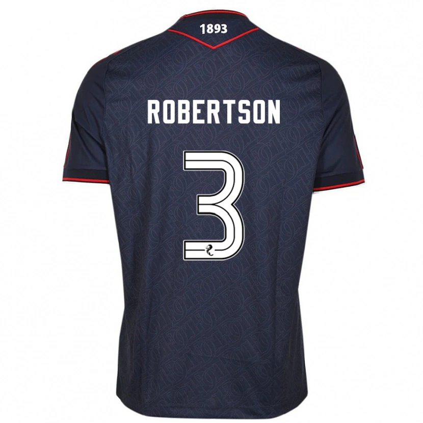 Danxen Kinder Clark Robertson #3 Marine Weiß Heimtrikot Trikot 2025/26 T-Shirt Österreich