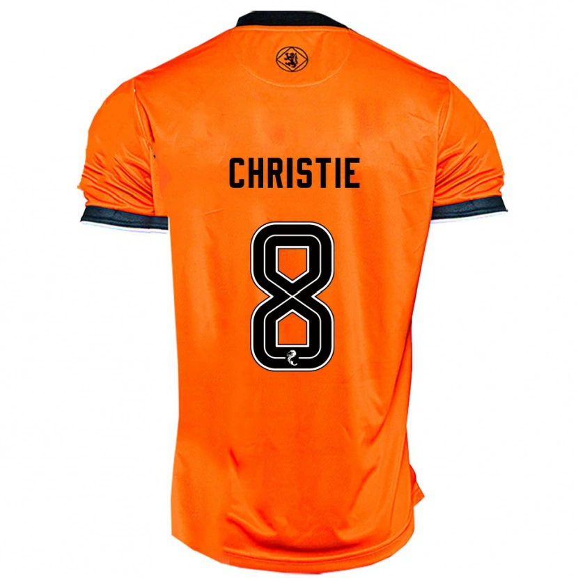 Danxen Kinder Summer Christie #8 Orange Schwarz Heimtrikot Trikot 2025/26 T-Shirt Österreich
