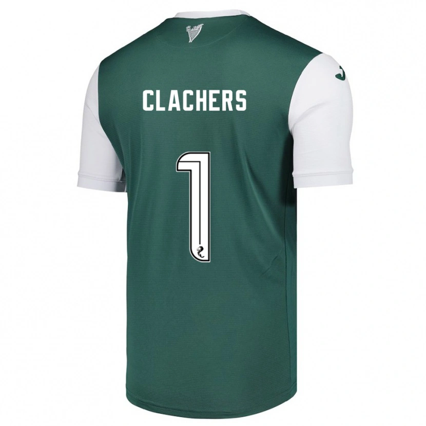 Danxen Kinder Erin Clachers #1 Grün Weiß Heimtrikot Trikot 2025/26 T-Shirt Österreich