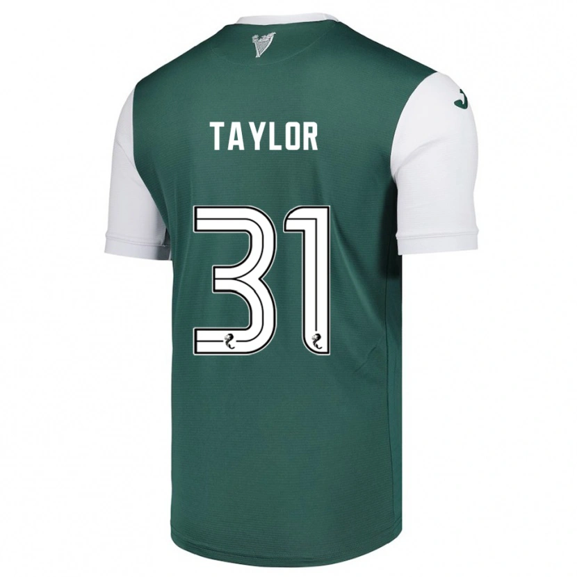 Danxen Kinder Linzi Taylor #31 Grün Weiß Heimtrikot Trikot 2025/26 T-Shirt Österreich