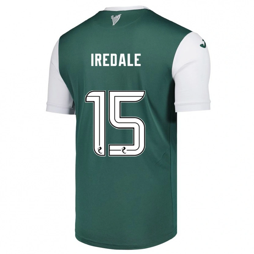 Danxen Kinder Jack Iredale #15 Grün Weiß Heimtrikot Trikot 2025/26 T-Shirt Österreich