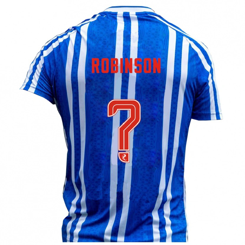 Danxen Kinder Abby Robinson #0 Blau Weiß Heimtrikot Trikot 2025/26 T-Shirt Österreich