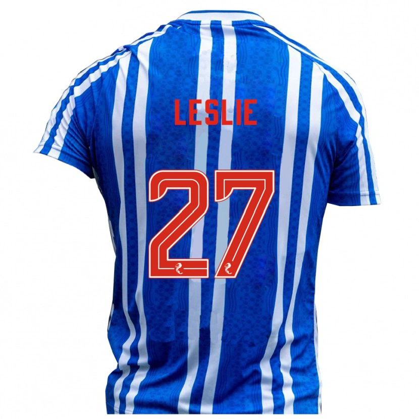 Danxen Kinder Kian Leslie #27 Blau Weiß Heimtrikot Trikot 2025/26 T-Shirt Österreich