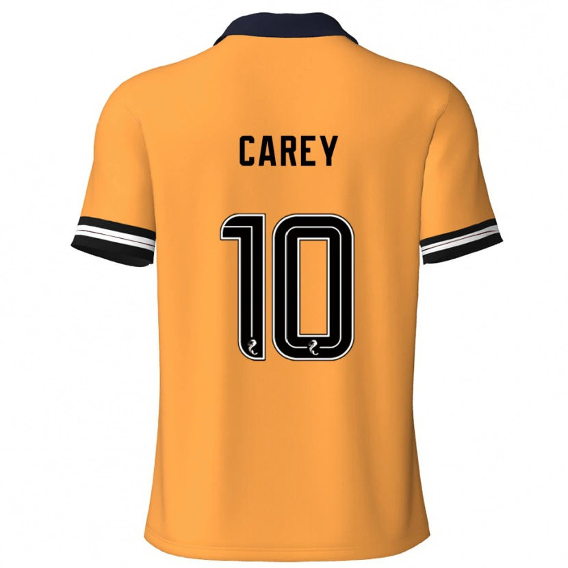 Danxen Kinder Graham Carey #10 Gelb Schwarz Heimtrikot Trikot 2025/26 T-Shirt Österreich